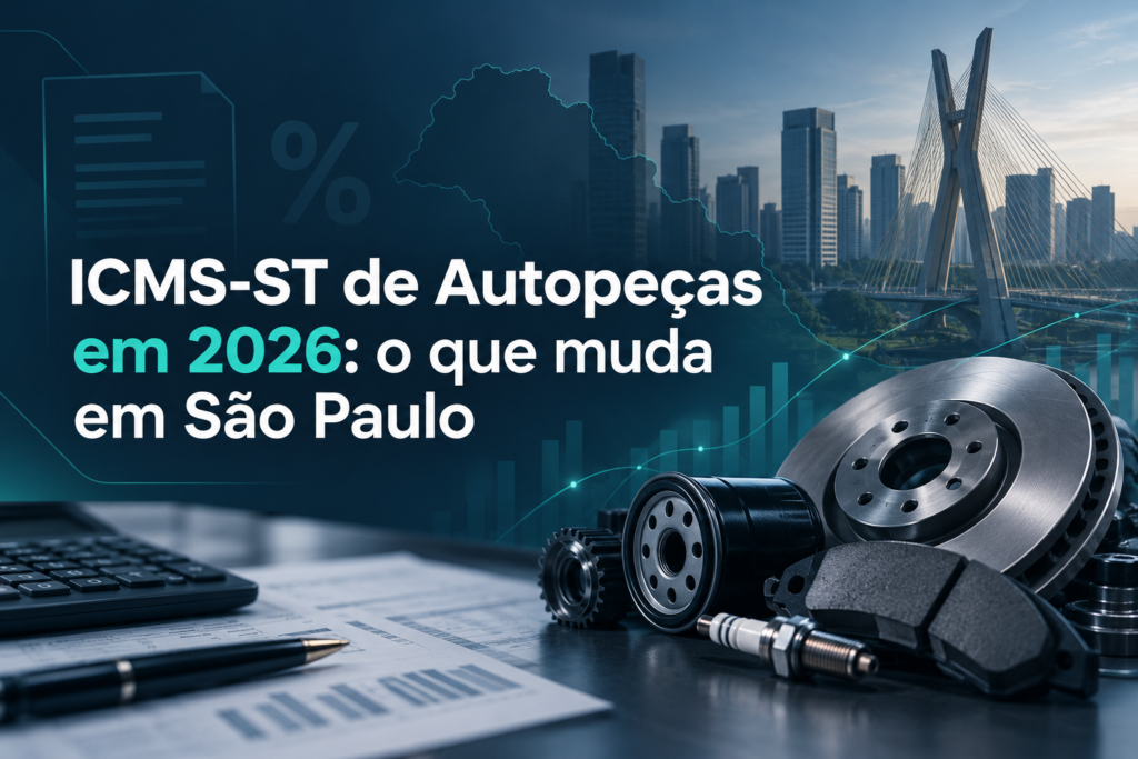 ICMS-ST de autopeças em 2026: São Paulo sai dos acordos interestaduais em 1º de outubro