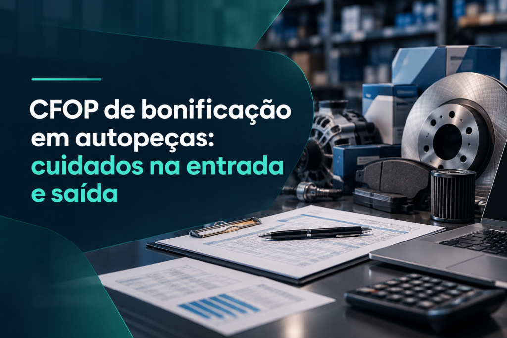 CFOP de bonificação em autopeças: cuidados na entrada e saída